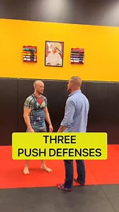 4K views · 77 reactions | Three ways to defend the push #push #selfdefense #mma #kravmaga #karate #bjj | Tim Self Defense | Facebook