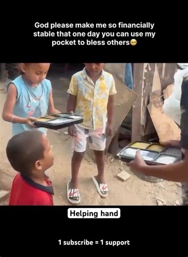 Every small help create a big impact ❤️#helpinghands #helping #helpingothers #viral #subscribe