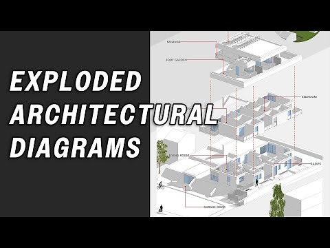 The Smartest Method of Exploded Architectural Diagram