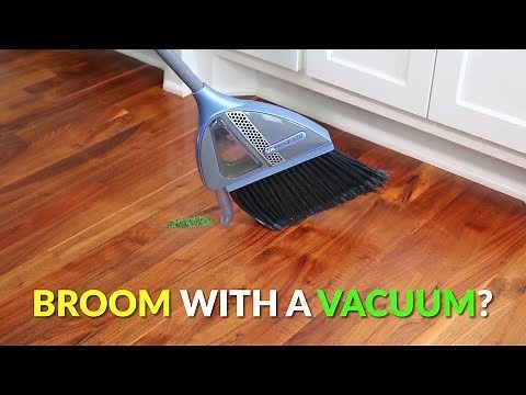 Smart Broom Combines a Broom With a Vacuum