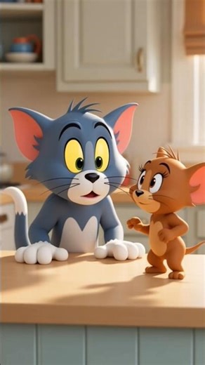 Jerry Just Pulled Off the CRAZIEST Move Ever 😹 #tomandperry #trending #shorts