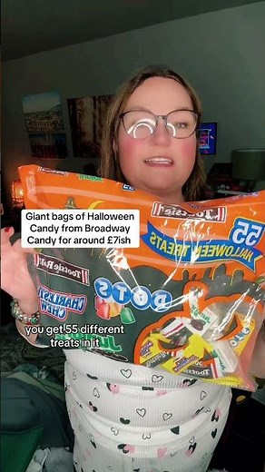 This giant bag of Halloween candy represents absolutely amazing value for money from Broadway Candy