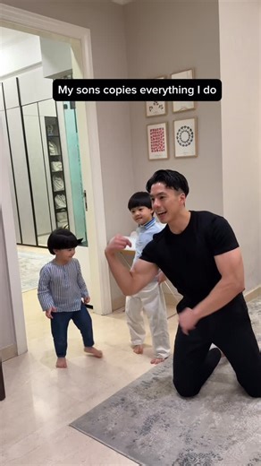 JSC on Instagram: "Like Father Like Son 👨🏻👦🏻👦🏻"