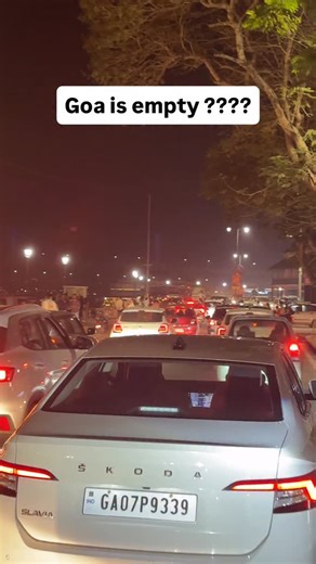 Omkar Sahadev Mandrekar on Instagram: "Goa is empty ???? If Goa is empty than who is in Bali and Thailand ?? If this is empty than what is full crowded means ?? #goa #tourism #travel #christmas #panjim"