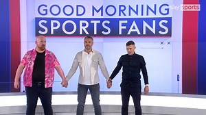 Opera singer Nicky Spence taught our Sky Sports News reporters how to sing this morning - ahead of the release of a new show on Sky Arts in where he teaches football fans the art of singing 🧑‍🎤🎵 | Sky Sports
