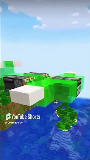 CÓMO HACER un AVIÓN funcional en MINECRAFT