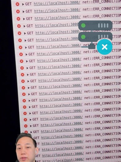 If you have seen this error, then what does it mean? GET http://localhost:3000/ net::ERR_CONNECTION_REFUSED For me, It simply means: ✅ your browser tried to connect to localhost:3000 ❌ but nothing is running on that port, so the connection gets refused. Most common causes: - Server isn’t started - Wrong port - Backend crashed - Docker port not exposed correctly (if you use Docker) Debugging tip: always check what’s listening on the port before wasting hours. By @commandncode #software #programmi