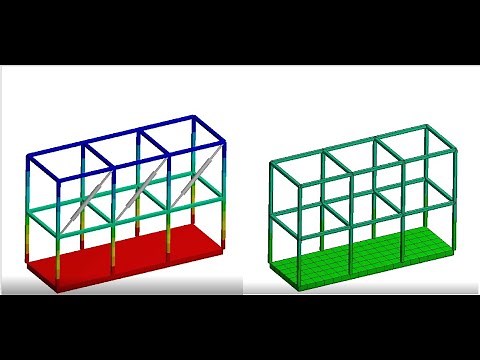 Ansys simulation earthquake on damping structure