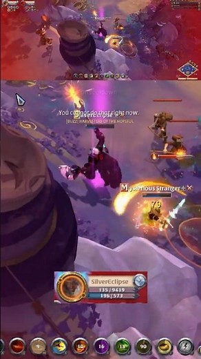 Survived with Under 1% Health! 😬 #albiononline
