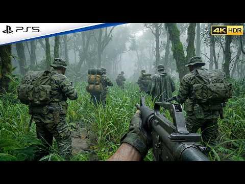 SOUTH VIETNAM WAR 1968 | Realistic ULTRA Graphics Gameplay 4K 60FPS HDR Cod Black Ops Cold war