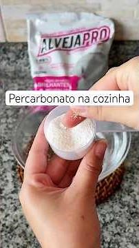 Percarbonate in the kitchen #alvejapro #percarbonate