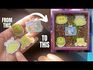 Sealing Stickers With Packing Tape For Resin - Resin Tutorials