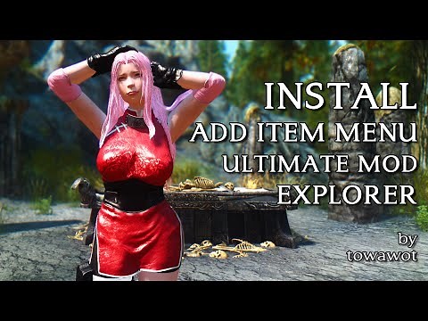 Cara Memasang Add Item Menu - Ultimate Mod Explorer untuk Skyrim