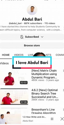 Abdul Bari Stickers - Must-Have for Computer Science Enthusiasts