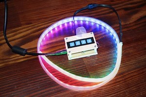 NeoPixel LED Strip Clock