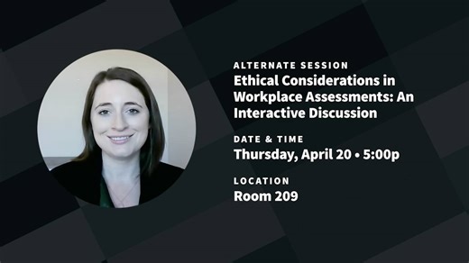 Employers and employees need a code of ethics to govern workplace assessments. But that's not enough. Join Paige Brown, solutions partner consultant at Hogan, in Boston at SIOP 2023, where she will present "Ethical Considerations in Workplace Assessments: An Interactive Discussion." Get the details in the video! 👇 #Hogan #personality #personalityassessment #iopsych #SIOP23 | Hogan Assessments