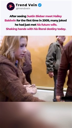 Justin Bieber Met His Future Wife, Hailey Baldwin in 2009 For The First Time #JustinBieber