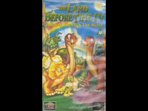 Opening to The Land Before Time IV: Journey Through The Mists UK VHS (1998)
