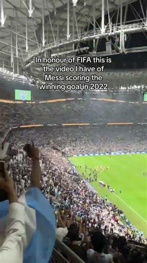 Messis winning goal at World Cup 2022