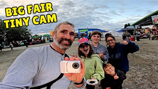Can this tiny camera capture the big Alaska State Fair? 🎡