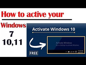 How To Free Active your windows 10,11 Without Software in 2023 | SR Tech Bangla