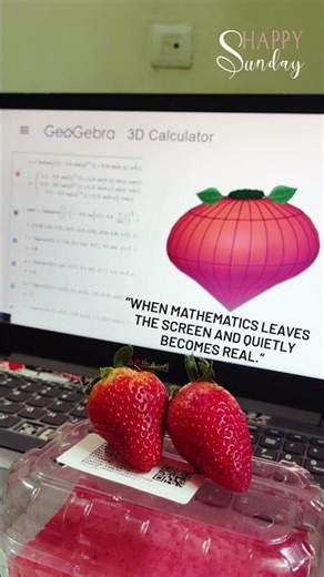 #mathematics #art #geogebra #stem #strawberry #sunday #fyp