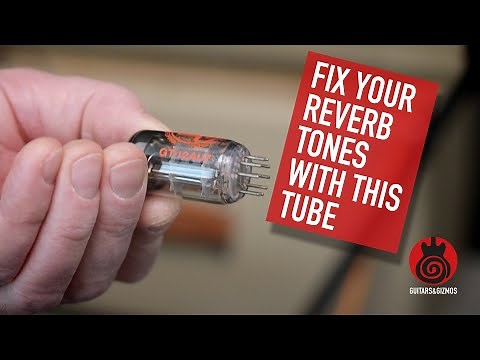 Better reverb control for your Princeton Reverb amp. What a difference a tube makes.