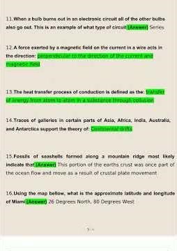 FTCE K6 Subject Area Science Questions and Answers 20222023 Verified Answers5046