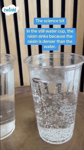 Dancing Raisins Science Experiment #educationalvideos