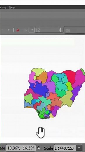 Choropleth map in QGIS #tutorial