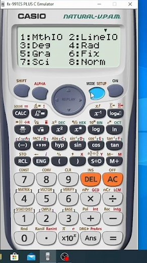 How to turn on radian mode using calculator #calculator #trick #squareroot #mathtool #viralvideo