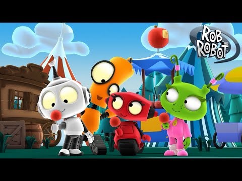 Lollipops and Loop de Loops! 🎪🍭 | Rob The Robot | Preschool Learning