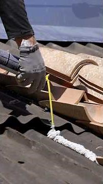 Instalar tejas con Fijación Pro Tejas es fácil y rápido #construcción