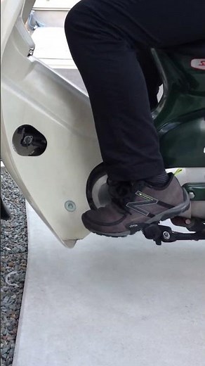 スーパーカブのギアチェンジ