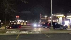 Utica: Trump Unity Bridge/Ambulance taking a stroll along Hall Road right after the rally. | Macomb County Scanner