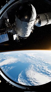 9.3K views · 138 reactions | Shot from inside a spacecraft window! | Space Fact | Facebook