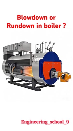Blowdown vs Rundown in Boiler | Key Differences Explained 🔥Boiler Blowdown vs Rundown |