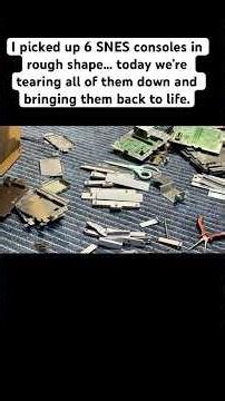 Restoring 6 SNES Consoles (Full Teardown, Deep Clean & Rebuild)