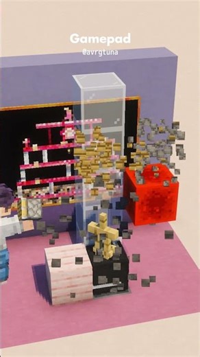 Gamepad 🎮 | Minecraft Mini Tutorial | #minecraft #minecraftbuilds #minecrafttutorial