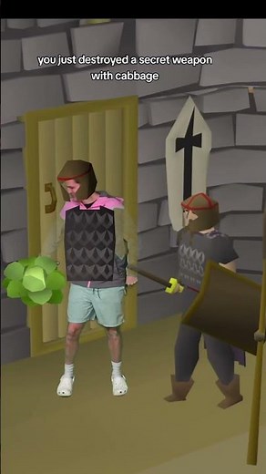 1 Cabbage to End it All | #osrs #oldschoolrunescape #runescape #memes #mmorpg #nostalgia