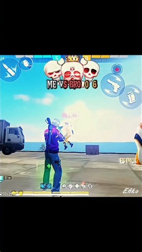 #freefire editing costom #gameplay me #vs bro 0 6