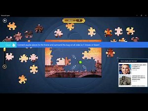 Microsoft Jigsaw Gameplay & Walkthrough (Windows 10) Daily Challenges, April 6