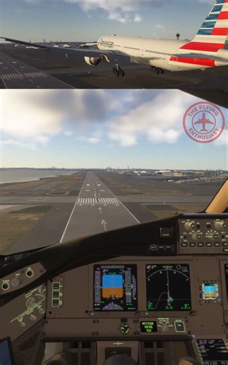 BOEING 777 | Evening Landing #3 | JFK, New York