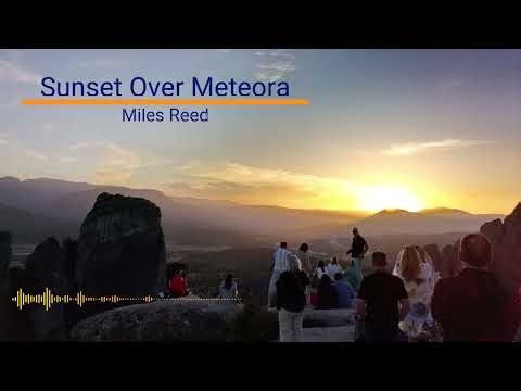 Sunset Over Meteora