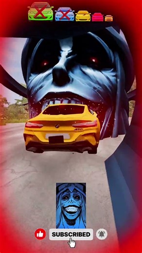 Big vs Small Cars into Anime Mouth Solo Leveling Mod #beamng