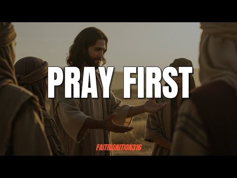 Pray First, Worry Less | Christian Motivation to Trust God