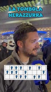 Inter's Tombola 🫘😍🧑🏻‍🎄 #shorts