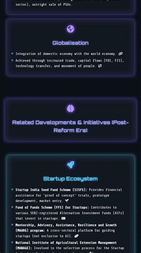 Basic Understanding of Economic Reforms Liberalisation, Privatisation, Globalisation