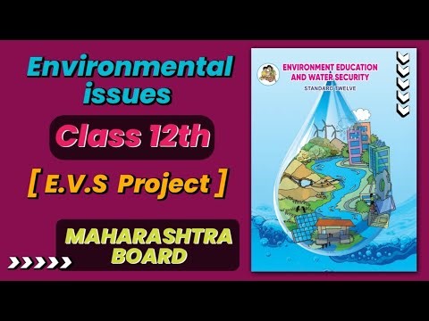 Class 12th E.V.S project | Environmental issues | HSC BOARD Exam | Maharashtra board