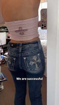 Miss Me Jeans Don’t Fit? Here’s How I Tailored Them to Fit My Curves 👖🍑 #sewing